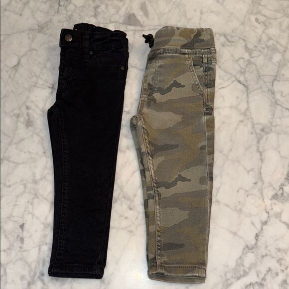 JOE’S Jeans Black & Camouflage Kids Bundle 2T - Picture 1 of 7